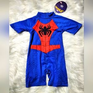Kids Spiderman Swim Suit